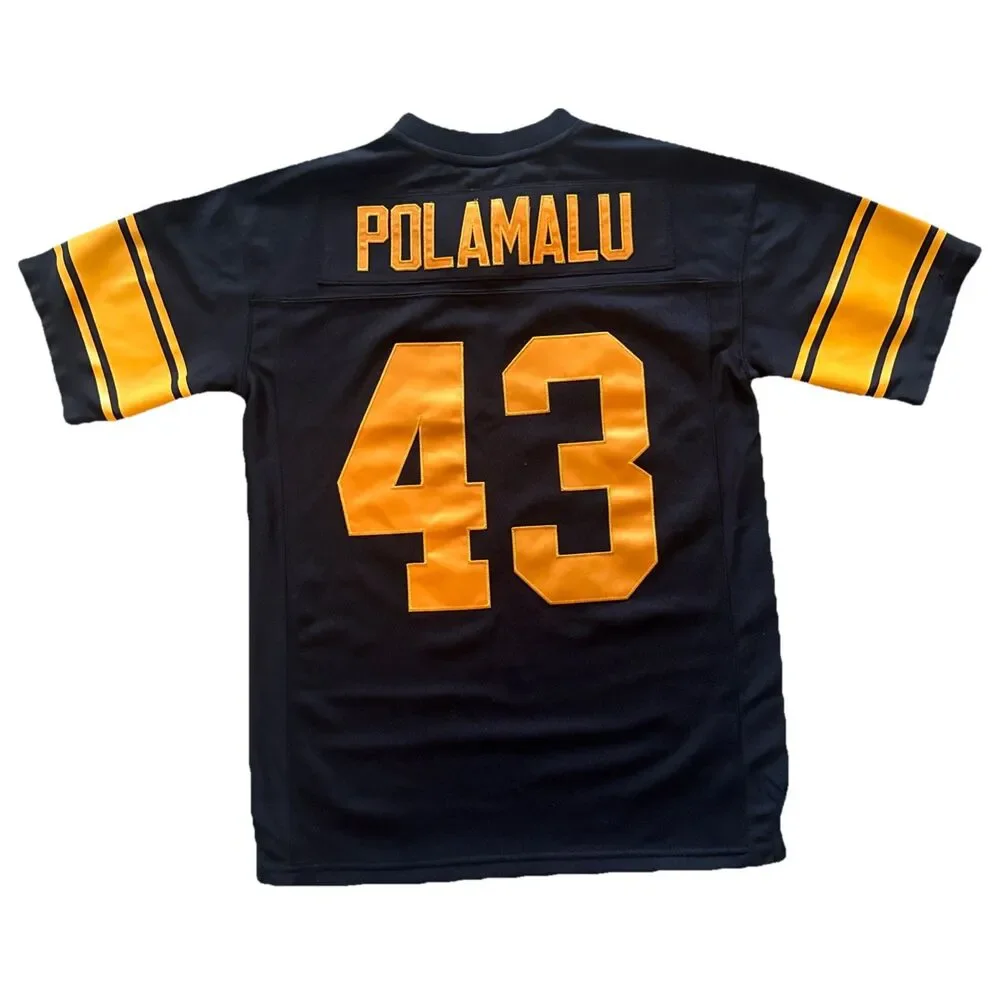 Troy Polamalu Mitchell & Ness Steelers Youth L (14-16) Throwback Legacy Jersey
